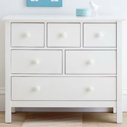 Gorgeous Pottery Barn Kendall 6 Drawer Kids Wood Dresser