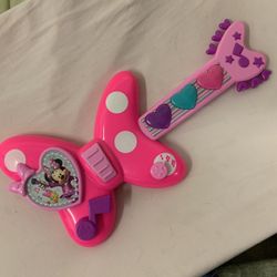 Minnie Mouse Electric Guitar Pink Toy