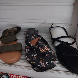 Womens boots and sandles bundle