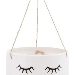 Eyelash hanging planter