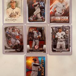 AARON JUDGE 7 Card Lot 🔥