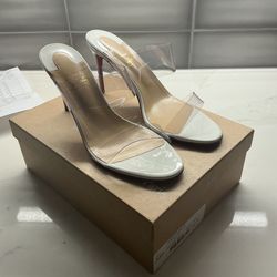 Christian Louboutin///Heels/EU 40.5/Plain/Others/WH T//JUST NOTHING SANDALS