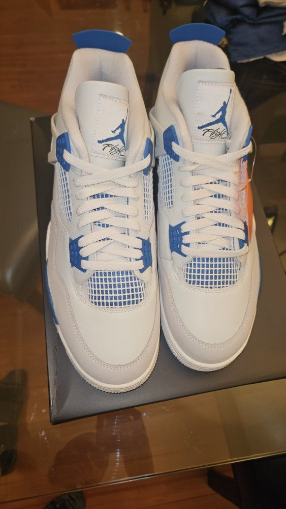 Nike Air Jordan Military Blue 4s