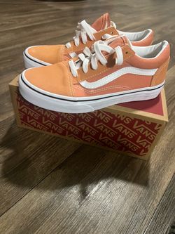 Vans Old Skool Low-Top Sneakers Orange size 4.5