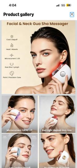 Facial & Neck Gua Sha Massager