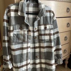 Long Sleeve Shirt Jacket 