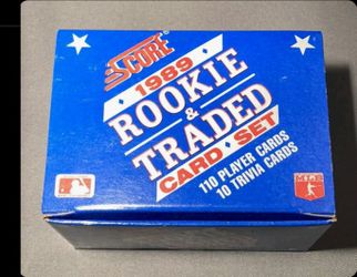 1989 Score Rookie & Traded Baseball