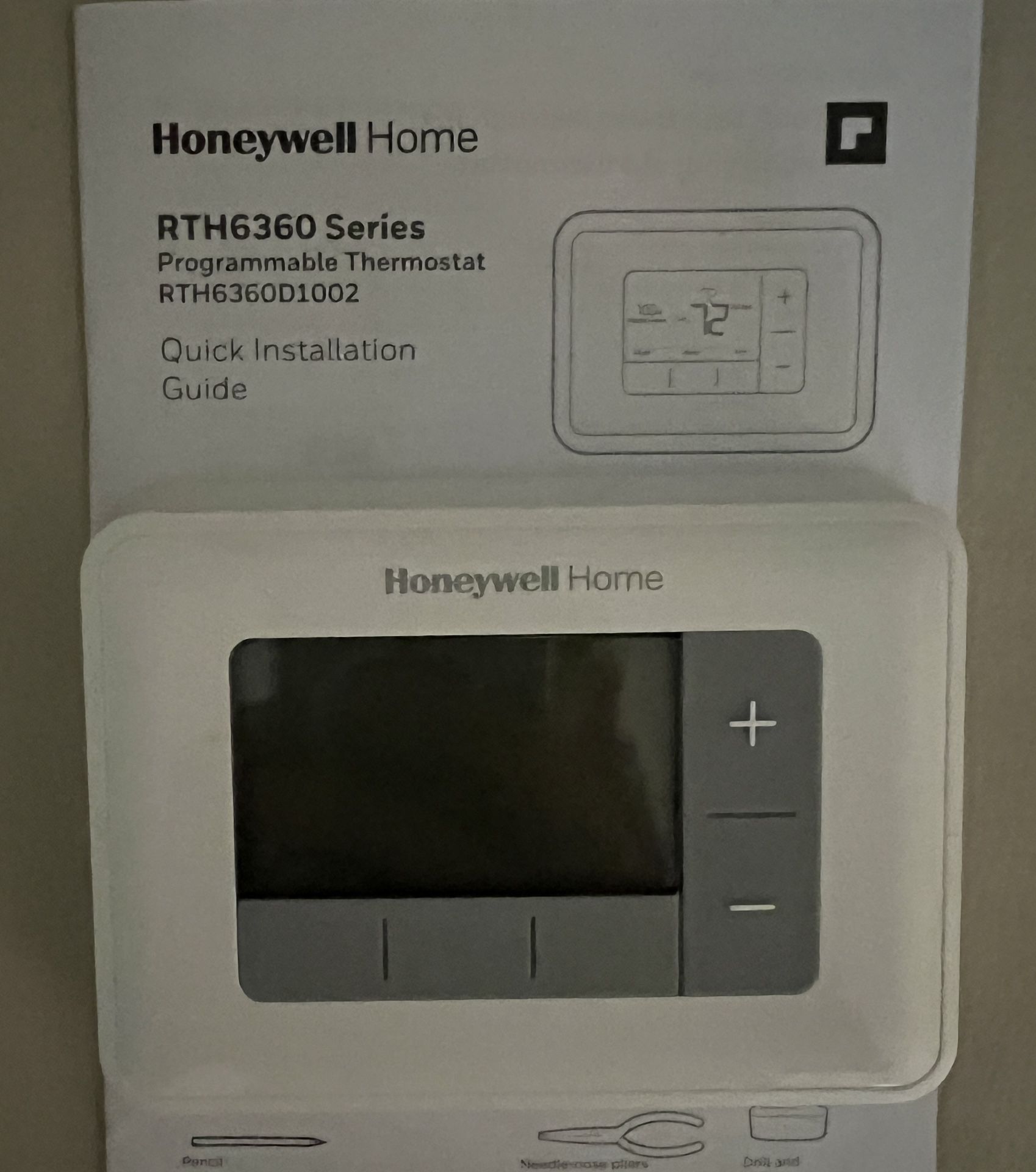Thermostat- Honeywell 