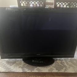 55” Hitachi Plasma Tv And Yamaha Sound Bar
