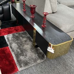 Black or white tv stand