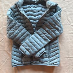 A bludeise Hooded Coat/Sage/L