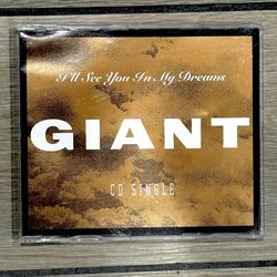 Giant I’ll See You In My Dreams RARE CD Single