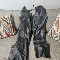 Motorcycle Leather Chaps