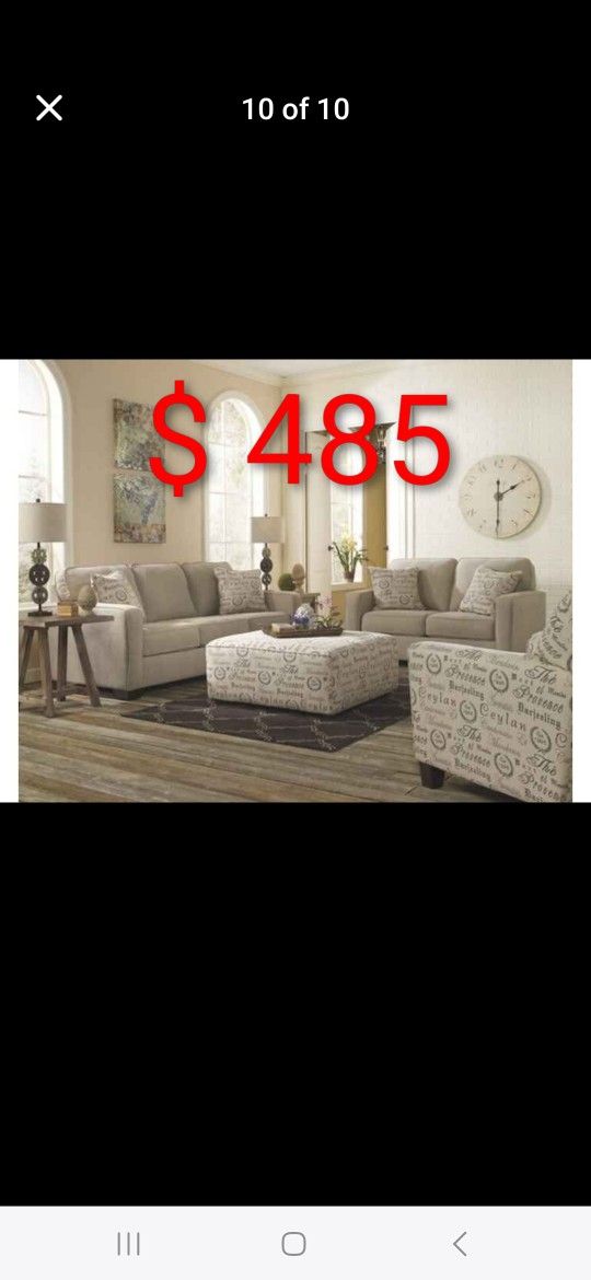 Free Delivery Couch Sofa Set 