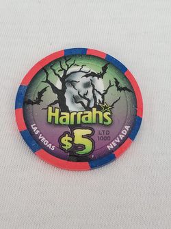 Harrah's $5 Chip - Halloween 2006