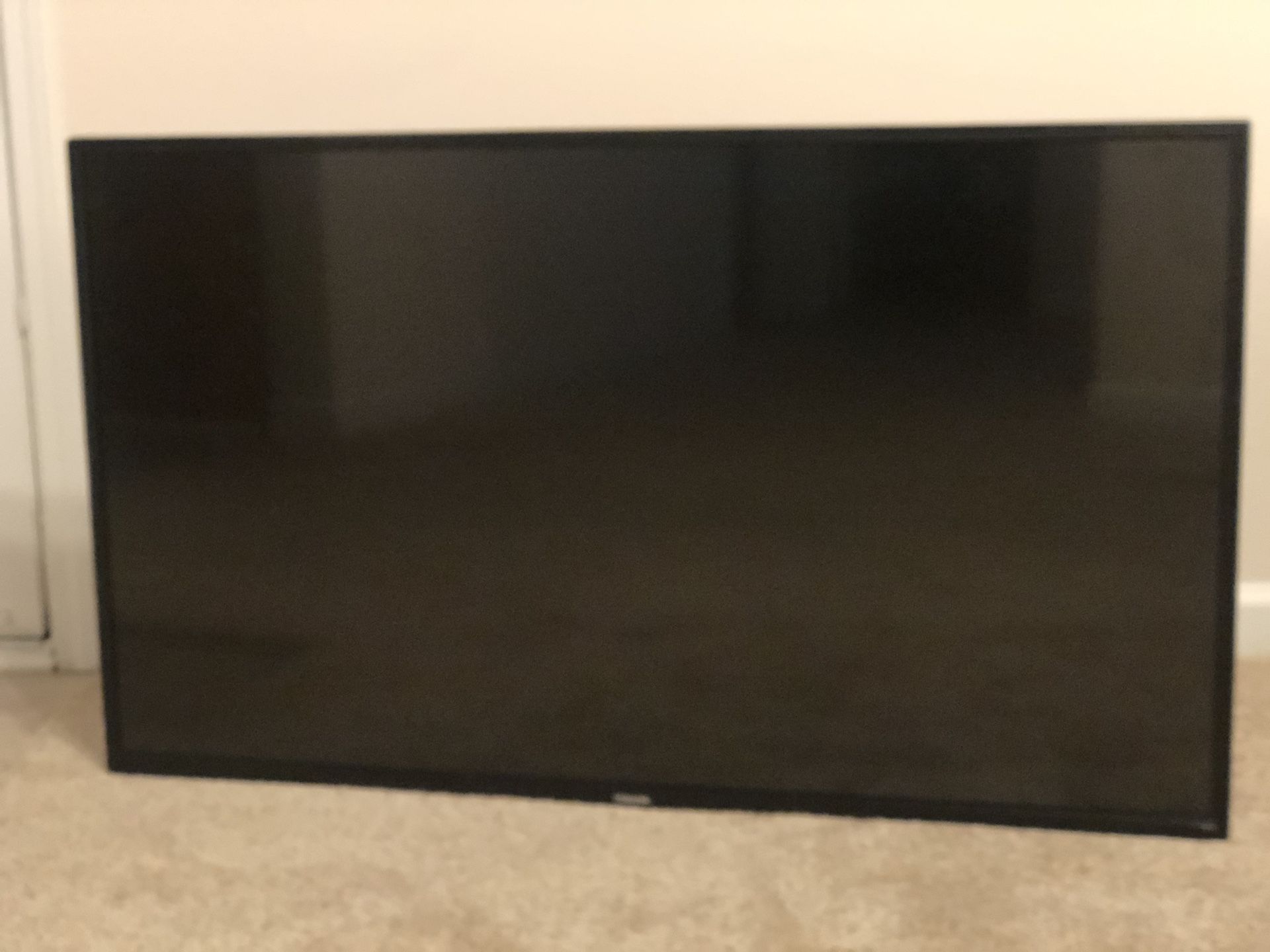 55 inch TOSHIBA CHROME CAST TV **needs fixing for Sale in Durham, NC