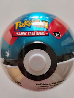 Poke'mon (3) Pack Tin Ball