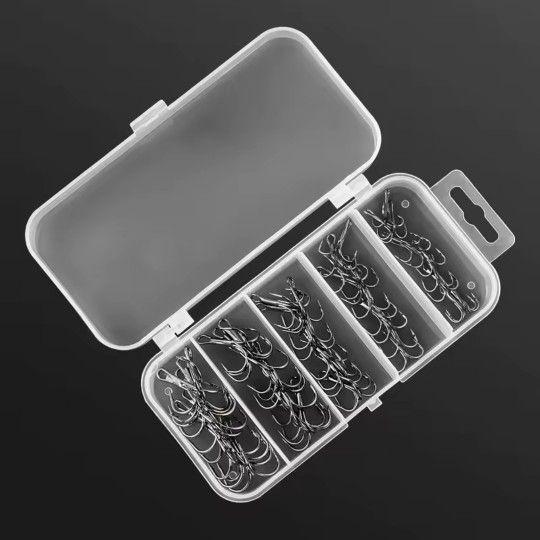 Fishing Treble Hooks, 50pc
