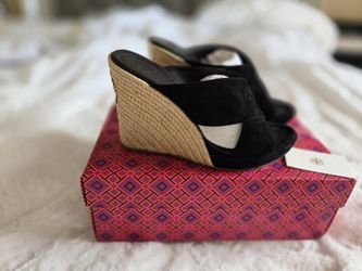 Tory Burch Wedge Mule Heels