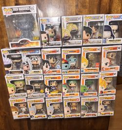 Anime Funko Pop Lot
