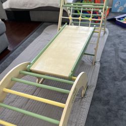 Montessori Triangle Climbing Playset