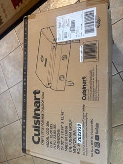 Portable bbq table top grill new