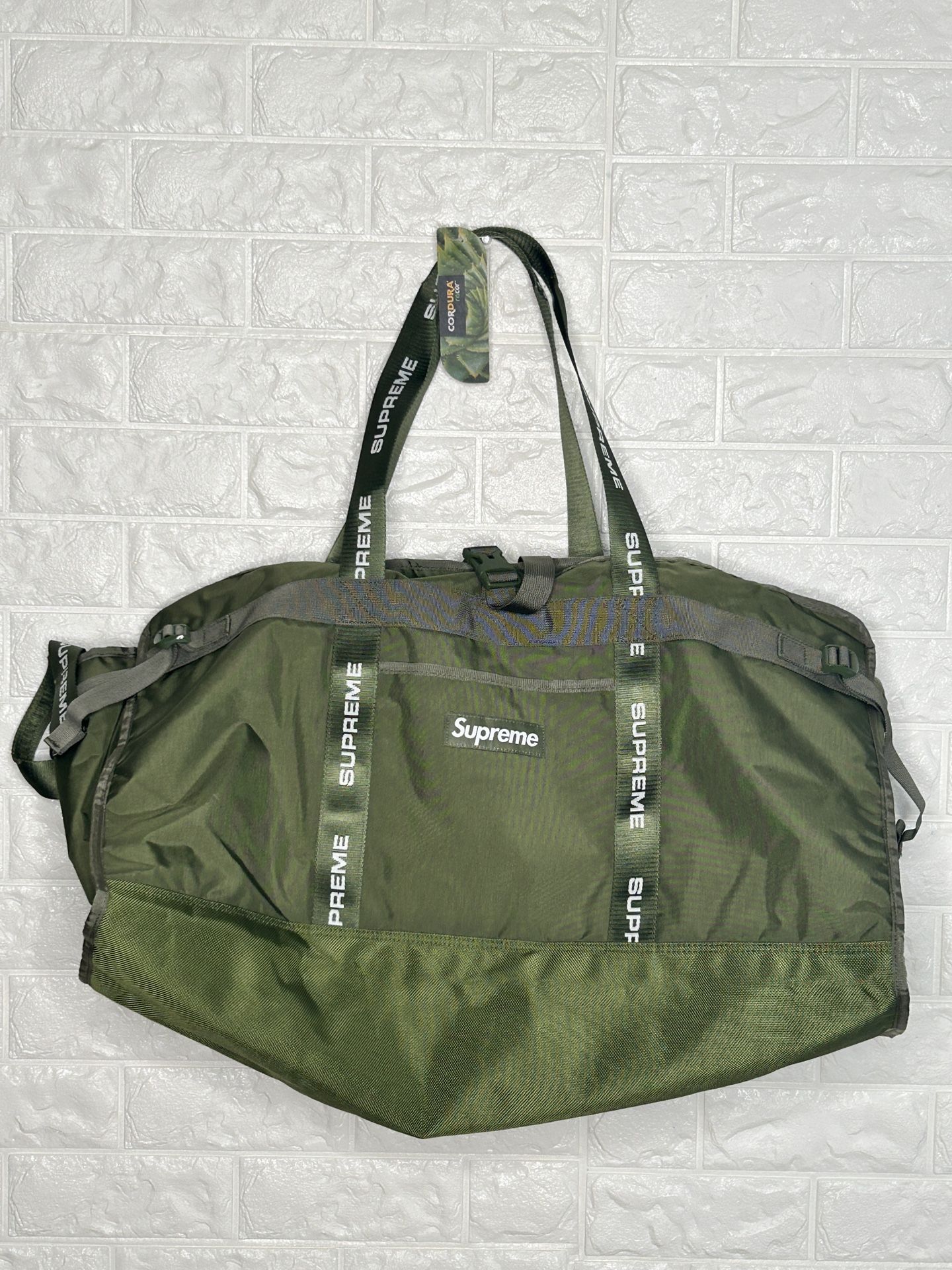 Supreme Large Haul Tote Bag (olive Green) (fw22)