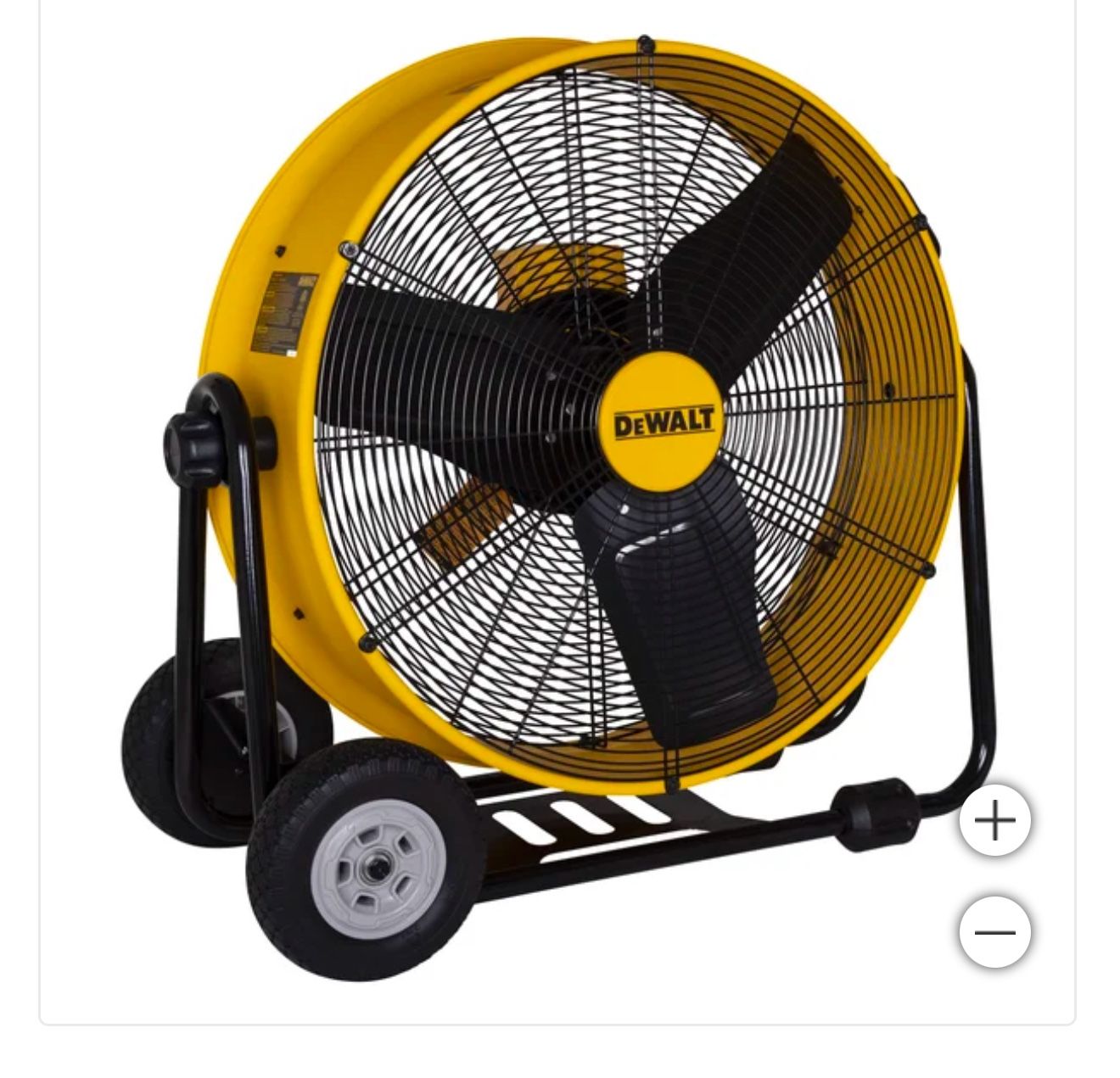 DeWalt 24" Heavy-Duty Drum Fan