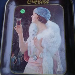 Metal Coca Cola Tray