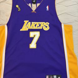 Lakers Lamar Odom Jersey, Size 54