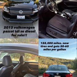 2013 volkswagen tdi se diesel for sale!!