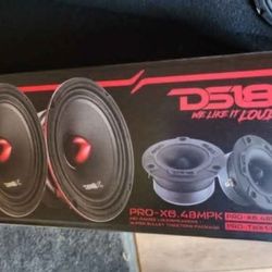 Ds18 Red Tips Speaker Package 