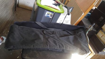 Kaces iii soft case 8 in by 18 in by 48 in with handles and shoulder strap bass violin guitar