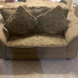 Love Seat Brown