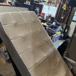 Twin Mattress, Box Spring, and Frame 