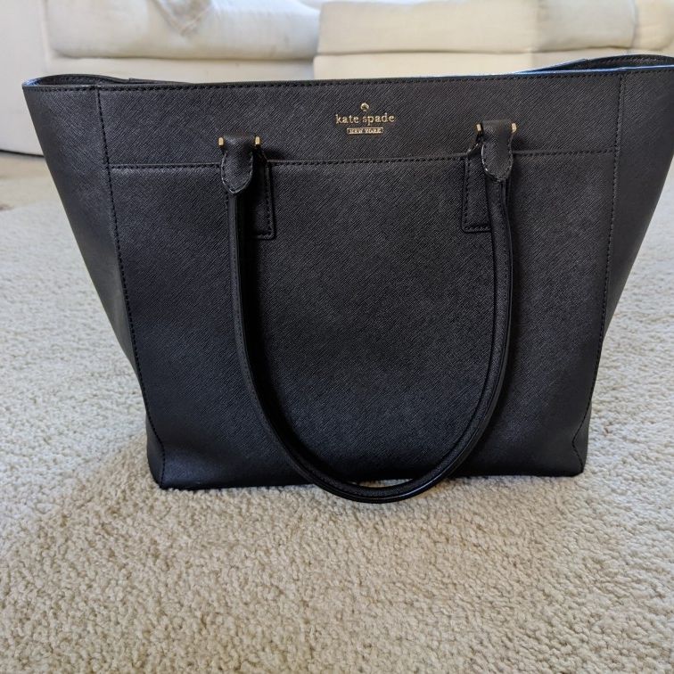 Kate Spade Black Laptop Bag/Work Purse