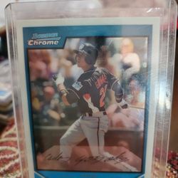 Colorado Rockies Carlos González 2007 Bowman Chrome Prospects Rookie Baseball Cards 