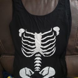 Skull Jumpsuit Shorts