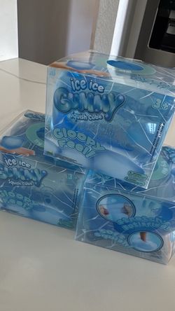 Ice ice gummy cube squishy