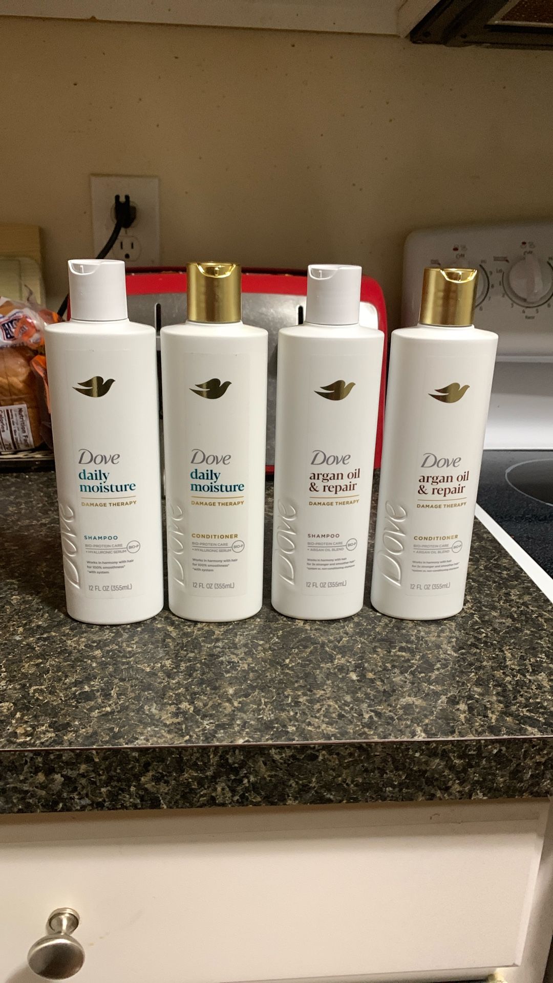 Dove Hair Care Bundle-4 Items!($19.36+ Value)