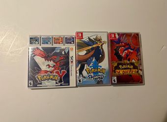 LOT OF 7 POKÉMON GAMES NINTENDO 3DS & SWITCH ERA POKÉMON