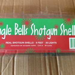 Jingle Bell Shotgun Shell Novelty Lights