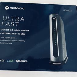 Motorola Ultra-Fast DOCSIS 3.1 Combo: Modem/Router