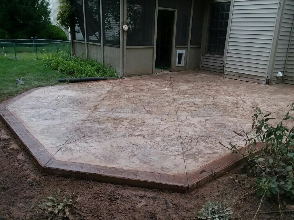 Color texture concrete