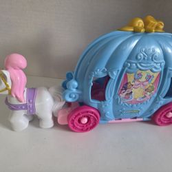 Fisher-Price Little People Disney Princess Cinderella Coach & Horse