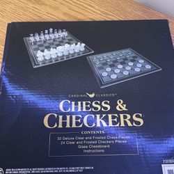 Checkers & Chess Board