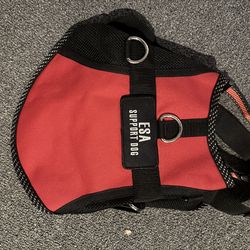 Reflective Service Dog ESA Harness & COLLER