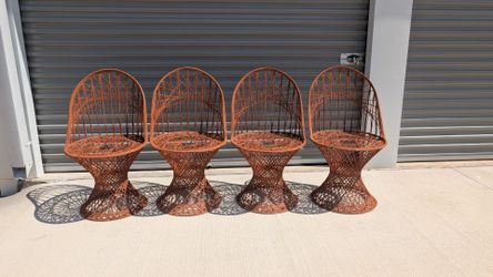 Russell Woodard Spun Fiberglass Chairs