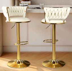 Velvet Bar Stools Set of 2