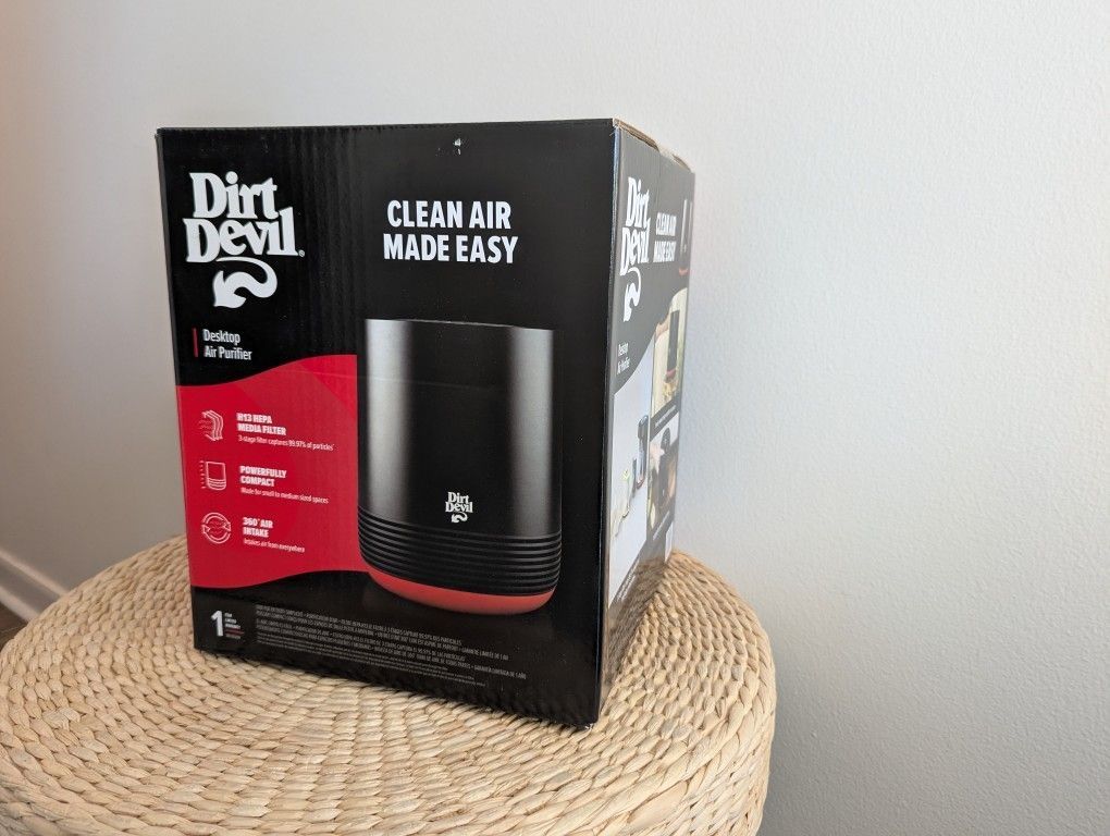 Unopened New - Compact Desktop Air Purifier